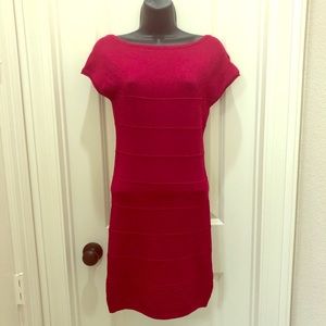 Red Knit Dress